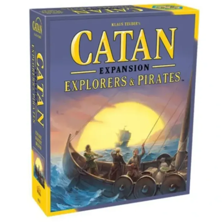 Board Games>Catan: Explorers and Pirates Expansion Board Game - Your Source for Gaming Essentials