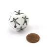 Dice>Chessex Custom Engraved Large 30mm D12 RPG Dice - Humanoid Hit Location Dice - Your Source for Gaming Essentials