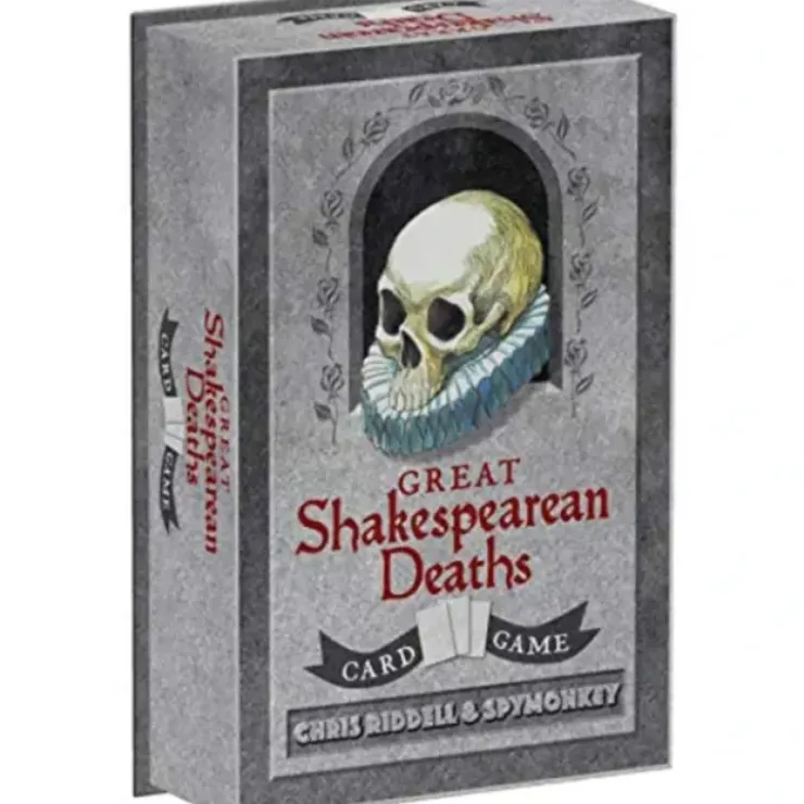 Cards>Chronicle Books Great Shakespearean Deaths Card Game - Your Source for Gaming Essentials