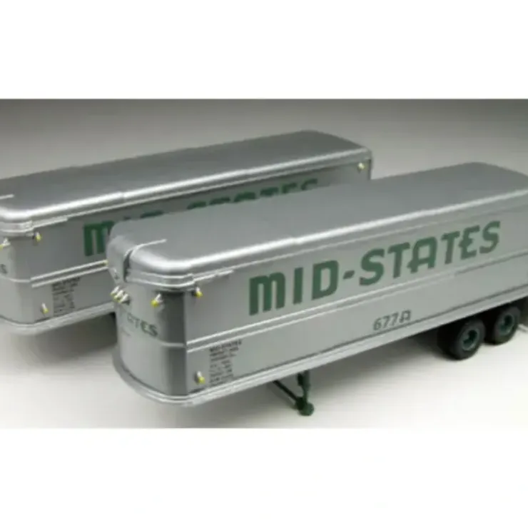 Classic Metal Works 31105 HO Mini Metals Mid-States # 677A 32 Aerovan Trailers - Your Source for Gaming Essentials