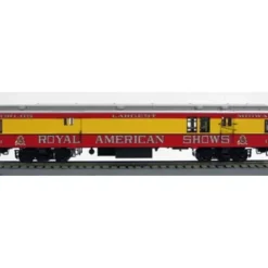 Con-Cor 94318 HO Royal American Shows 65' Baggage-Mail Car - Your Source for Gaming Essentials