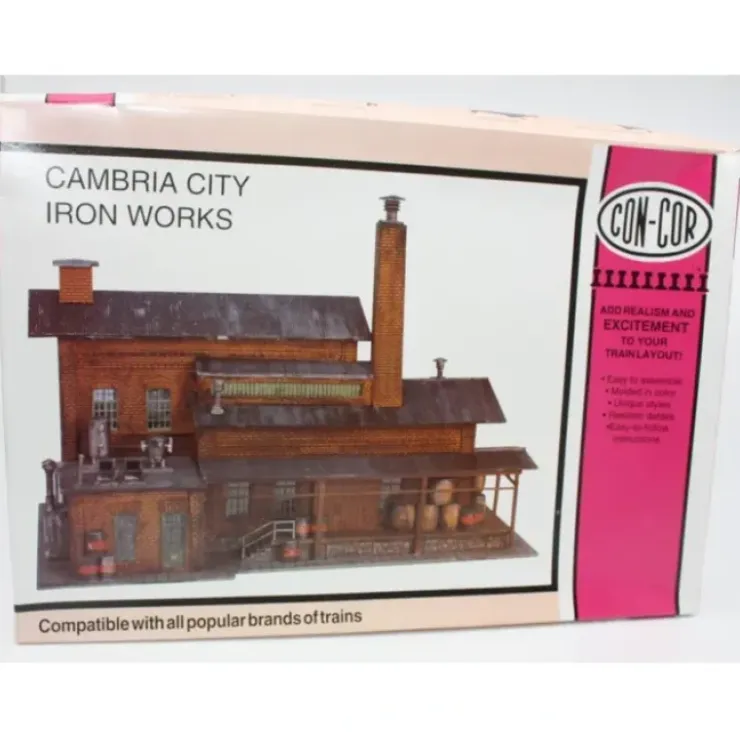 Con-Cor 9054 HO Scale Cambria City Iron Works - Your Source for Gaming Essentials
