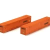 Con-Cor 453025 N Orange Schneider National 53' Rivet-Side Container - Your Source for Gaming Essentials