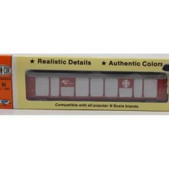 Con-Cor 0001-603020 N Scale Tri-Level Santa Fe Auto Rack Car #84342 NIB - Your Source for Gaming Essentials