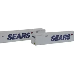 Con-Cor 453032 N Sears Monon 53' Rivet-Side Container (Pack of 2) - Your Source for Gaming Essentials