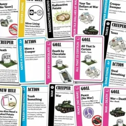 Cards>Creeper Pack Expansion for Fluxx 5.0 - Your Source for Gaming Essentials