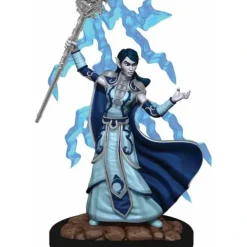Tabletop Miniatures>D&D Icons of the Realms Premium Figure, Painted Miniature: (W6) Elf Wizard Female - Your Source for Gaming Essentials