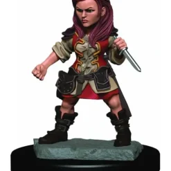 Tabletop Miniatures>D&D Icons of the Realms Premium Figure, Painted Miniature: Halfling Female Rogue - Your Source for Gaming Essentials