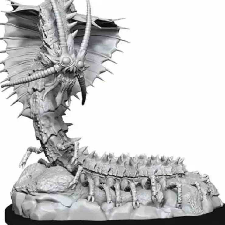 Tabletop Miniatures>D&D Nolzur's Marvelous Unpainted Miniatures (W14) Young Remorhaz - Your Source for Gaming Essentials