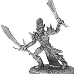 Tabletop Miniatures>Dark Elf #03-163 Classic Ral Partha Fantasy RPG Metal Figure - Your Source for Gaming Essentials