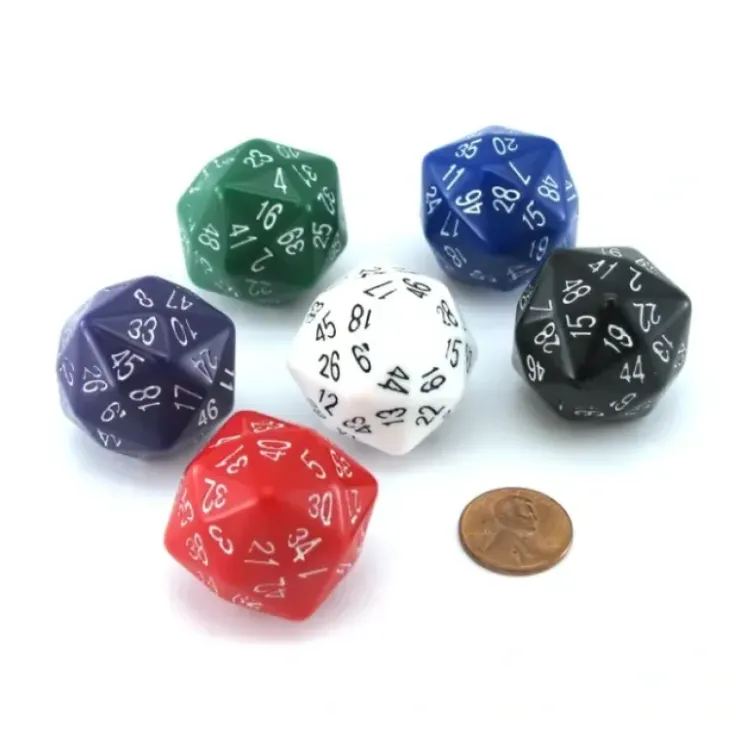 Dice>D48 Disdyakis Dodecadron The Dice Lab, 1 Piece or Assortment - Choose Your Color - Your Source for Gaming Essentials