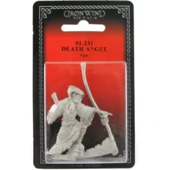 Tabletop Miniatures>Death Angel #01-231 Classic Ral Partha Fantasy RPG Metal Figure - Your Source for Gaming Essentials