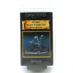 Tabletop Miniatures>Death Knight on Iron Horse #10-661 Classic Ral Partha Fantasy RPG Metal Figure - Your Source for Gaming Essentials