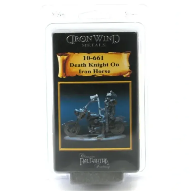 Tabletop Miniatures>Death Knight on Iron Horse #10-661 Classic Ral Partha Fantasy RPG Metal Figure - Your Source for Gaming Essentials