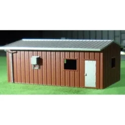 Deluxe Innovations 306 2-1/8" x 1-1/4" Brown Armco Yard Office Assembld Building - Your Source for Gaming Essentials