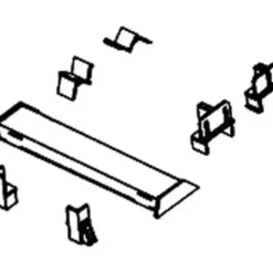 Details West 1015 HO Container End Fixed Restraint Curbs for 60' & 89' Flats - Your Source for Gaming Essentials