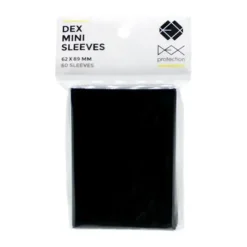 Cards>Dex Protection Mini 62 x 89mm Playing Card Dex Sleeves (60) - Choose Your Color - Your Source for Gaming Essentials