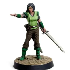 DGS Games Black Rose #113001 Unpainted 32mm Scale Freeblades Metal Figure - Your Source for Gaming Essentials* Tabletop Miniatures
