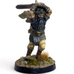 Tabletop Miniatures>DGS Games Wolfkarl #114001 Unpainted 32mm Scale Freeblades Metal Figure - Your Source for Gaming Essentials