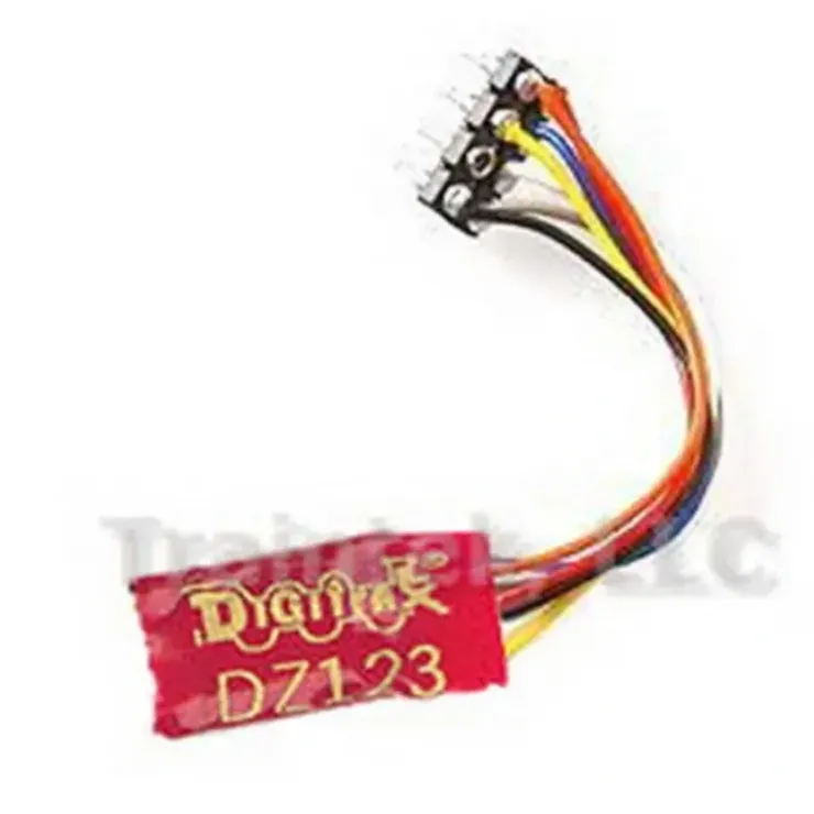 Digitrax DZ123PS Z/N/HO DCC Motor Decoder 2 Function 8 Pin Plug - Your Source for Gaming Essentials