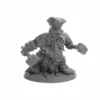 Tabletop Miniatures>Dorn Ironspike, Dwarf Warrior #30089 Reaper Legends: Bones USA Unpainted Plastic - Your Source for Gaming Essentials