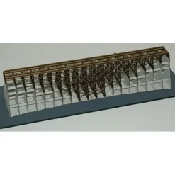 Double-Track Wood Trestle w/Support Structure - Kit (Laser-Cut Wood & Card) - Your Source for Gaming Essentials