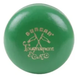 Toys>Duncan Wooden Crossed Flags Tournament Vintage-Replica YoYo - Green - Your Source for Gaming Essentials