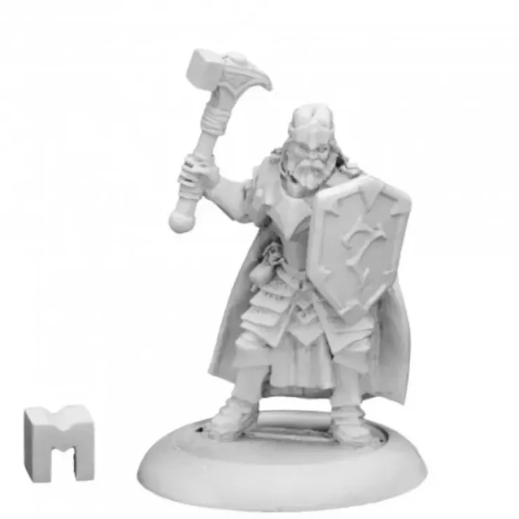 Tabletop Miniatures>Dungeon Dwellers Balzador Cleric #07029 Unpainted Metal Figure - Your Source for Gaming Essentials