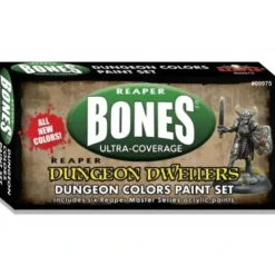 Tabletop Miniatures>Dungeon Dwellers Colors Set (6) 09975 Master Series Acrylic Paint - Your Source for Gaming Essentials