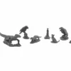 Tabletop Miniatures>Dungeon Dwellers Familiars 3 #07050 Bones USA Unpainted Plastic Figures - Your Source for Gaming Essentials