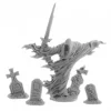 Tabletop Miniatures>Dungeon Dwellers Grave Wraith #07034 Bones USA Unpainted Plastic Figure - Your Source for Gaming Essentials