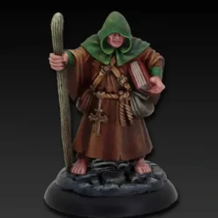 Tabletop Miniatures>Dungeon Dwellers Human Monk, Brother Hammond #07027 Unpainted Metal Figure - Your Source for Gaming Essentials