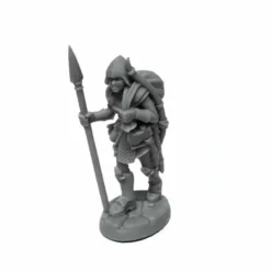 Tabletop Miniatures>Dungeon Dwellers Marina, Overladen Henchwoman #07075 Bones USA Unpainted Plastic - Your Source for Gaming Essentials