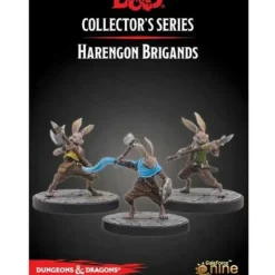 Tabletop Miniatures>Dungeons & Dragons: The Wild Beyond the Witchlight - Agdon Longscarf & Haregon Brigands (3 Unpainted Resin Figures) - Your Source for Gaming Essentials