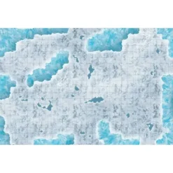 Board Games>Dungeons and Dragons Caverns of Ice RPG Encounter Map - Your Source for Gaming Essentials