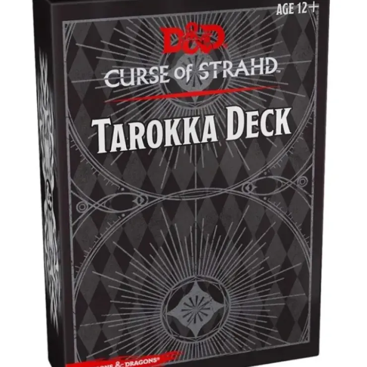 Board Games>Dungeons and Dragons RPG Curse of Strahd Cards - 54 Card Tarokka Deck - Your Source for Gaming Essentials