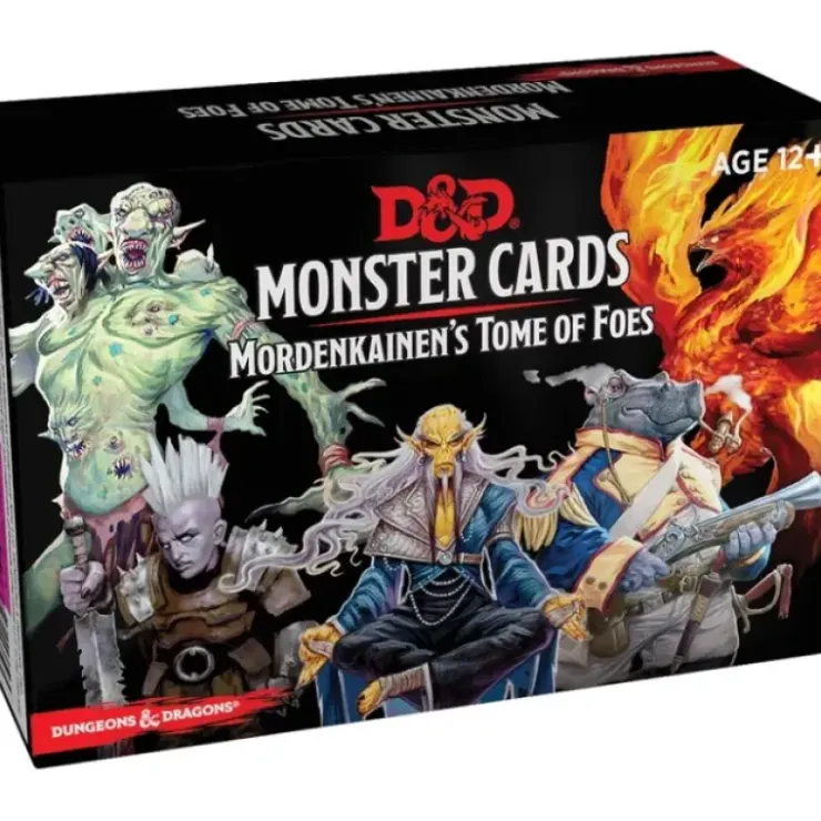 Board Games>Dungeons and Dragons RPG Monster Cards - Mordenkainen's Tome of Foes - Your Source for Gaming Essentials