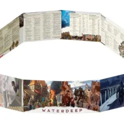 Board Games>Dungeons and Dragons RPG: Waterdeep - Dragon Heist DM Screen - Your Source for Gaming Essentials