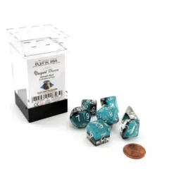 Dice>Eclipse Dice 7 Piece Polyhedral DnD Dice Set - Deepest Dream - Your Source for Gaming Essentials
