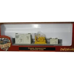 Ertl 4055 HO Scale Power Generator & Crates Flatcar Load - Your Source for Gaming Essentials