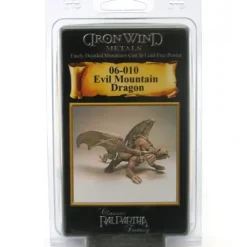 Tabletop Miniatures>Evil Mountain Dragon #06-010 Classic Ral Partha Fantasy RPG Metal Figure - Your Source for Gaming Essentials