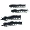 Faller 2905 Z 22 cm & 19.5 cm Radius Curved Steel Bridge Sections (Set of 4) - Your Source for Gaming Essentials