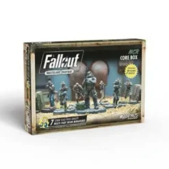 Tabletop Miniatures>Fallout: Wasteland Warfare NCR Core Box (7 Figures) - Your Source for Gaming Essentials
