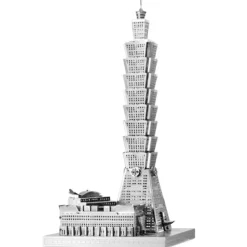 Toys>Fascinations ICONX Taipei 101 Laser Cut 3D Metal Model Kit - Your Source for Gaming Essentials