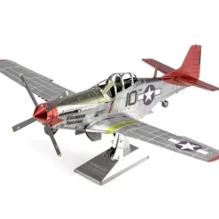 Toys>Fascinations ICONX Tuskegee P-51DLaser Cut 3D Metal Model Kit - Your Source for Gaming Essentials