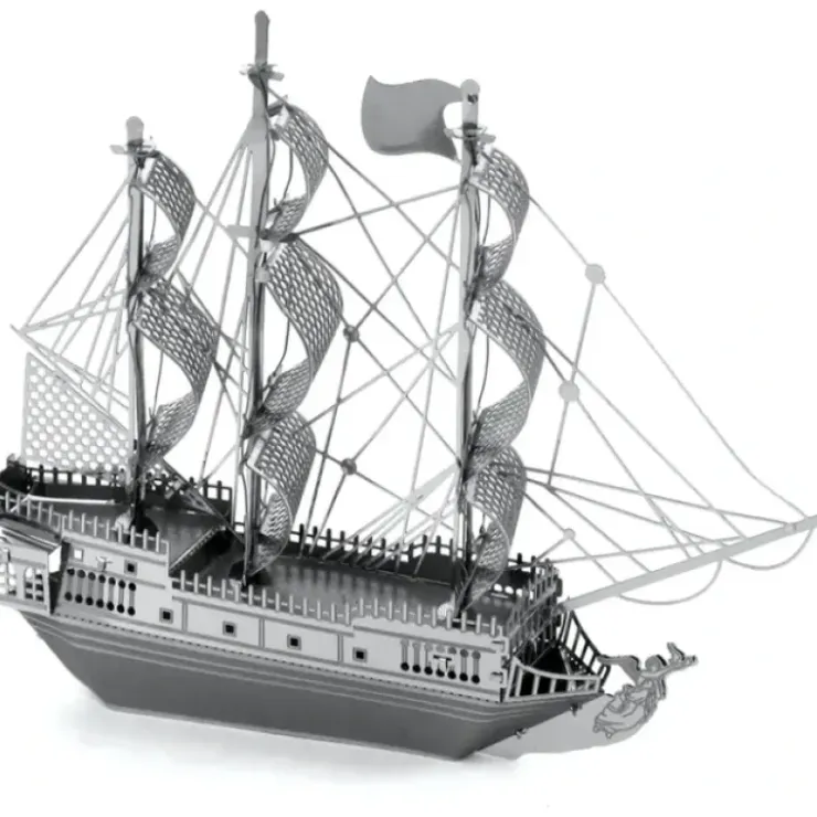Toys>Fascinations Metal Earth Black Pearl Ship Laser Cut 3D Metal Model Kit - Your Source for Gaming Essentials