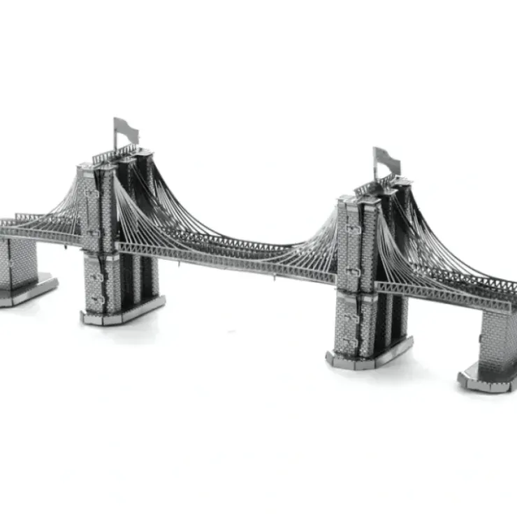Toys>Fascinations Metal Earth Brooklyn Bridge Laser Cut 3D Metal Model Kit - Your Source for Gaming Essentials