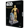 Toys>Fascinations Metal Earth Gift Box Set C-3PO & R2-D2 Laser Cut 3D Metal Model Kit - Your Source for Gaming Essentials