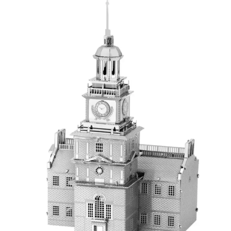 Toys>Fascinations Metal Earth Independence Hall Unassembled 3D Metal Model Kit - Your Source for Gaming Essentials