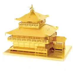 Toys>Fascinations Metal Earth Kinkaku-ji Building Gold Laser Cut 3D Metal Model Kit - Your Source for Gaming Essentials